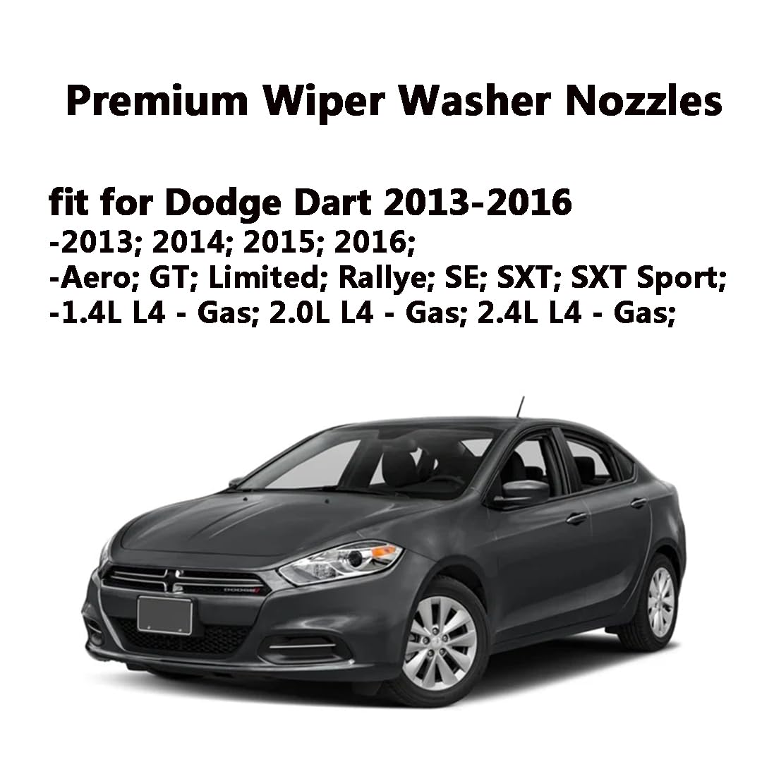 AMFRNE right-side Dodge Dart nozzle ensures balanced spray performance.