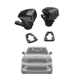 AMFRNE Durango wiper nozzle left side delivers precise spray for clear visibility.