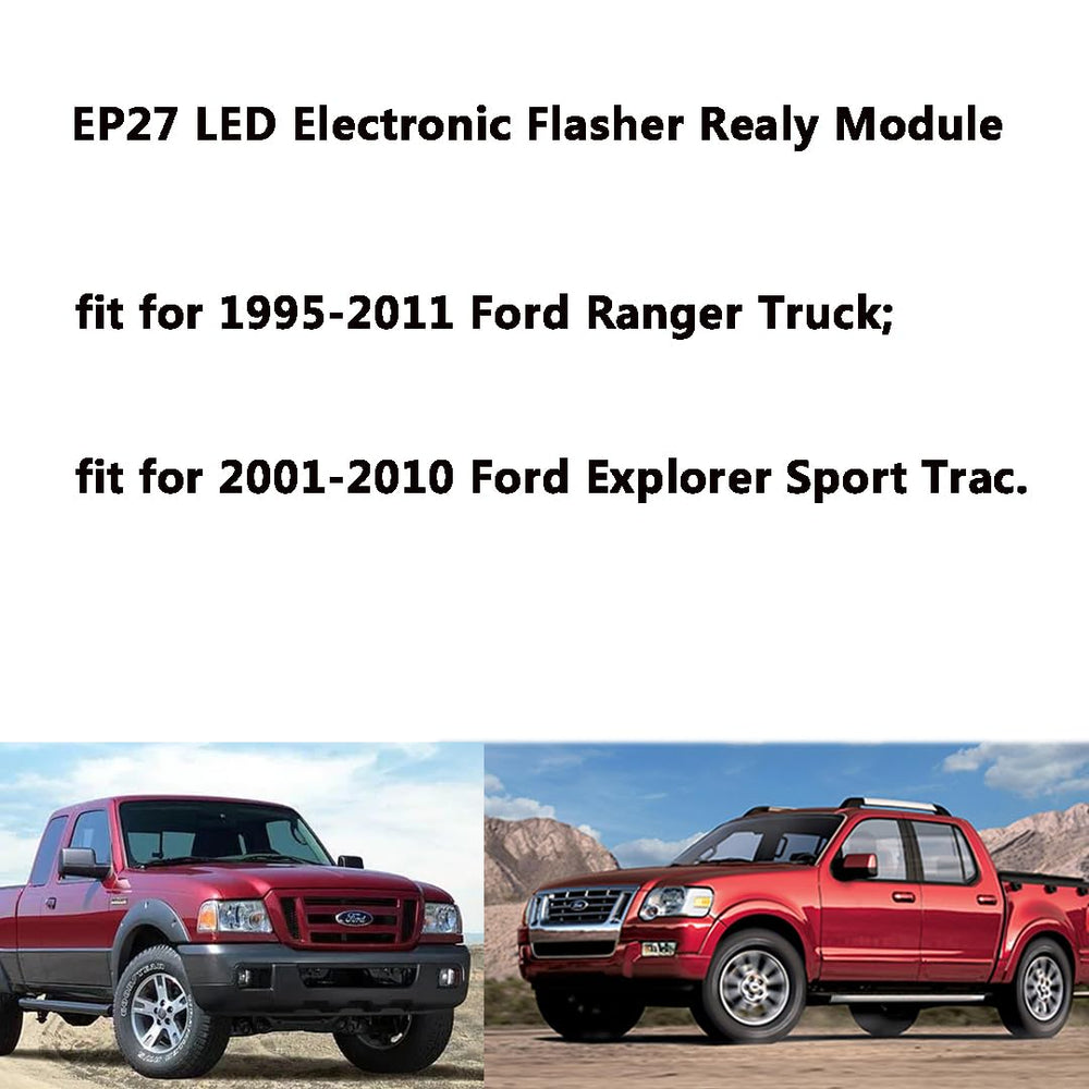 AMFRNE EP27 relay with Ford F-150 compatibility label.