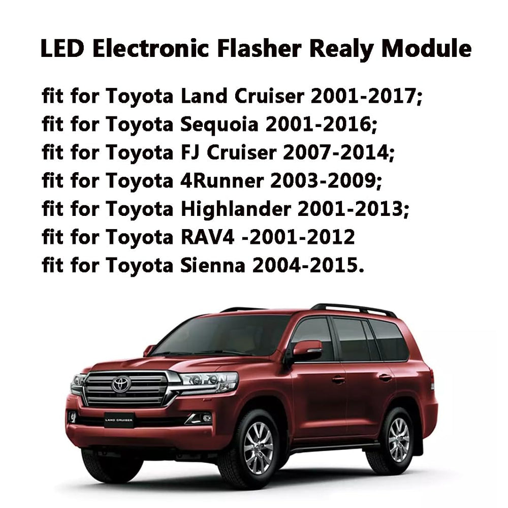 AMFRNE LED turn signal hazard flasher improves signaling reliability.