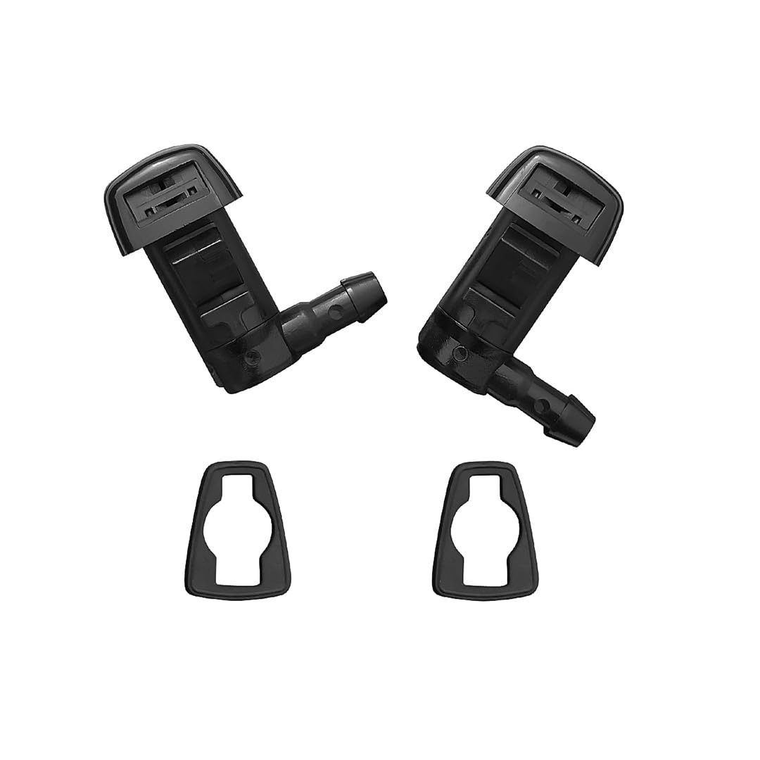 AMFRNE wiper nozzle left-jet with 2-hole pattern for improved spray coverage