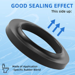 AMI PARTS toilet base seal included ensures secure fit and leak prevention