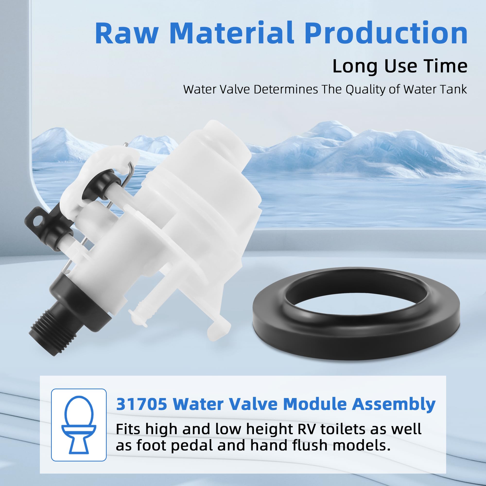AMI PARTS upgraded valve body improves connection durability and service life