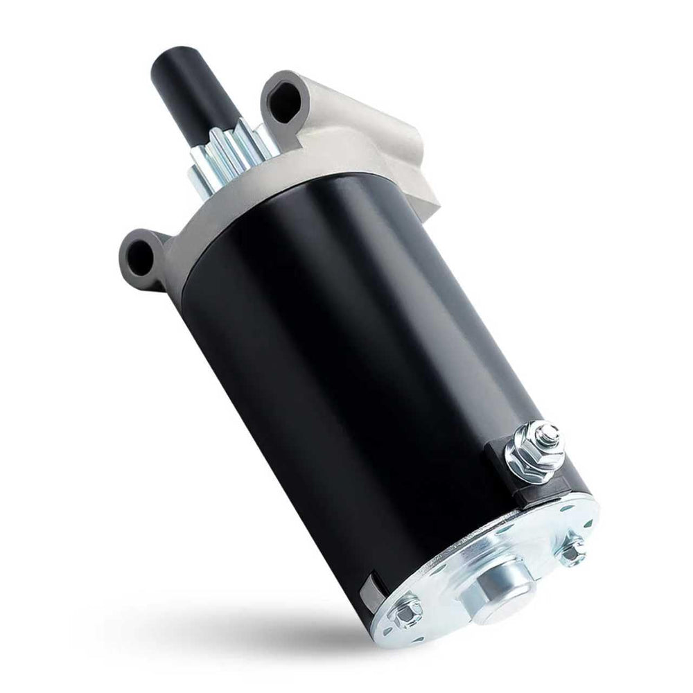 AMICAREP Kohler starter motor with 9 teeth, front view, for reliable engine starts.