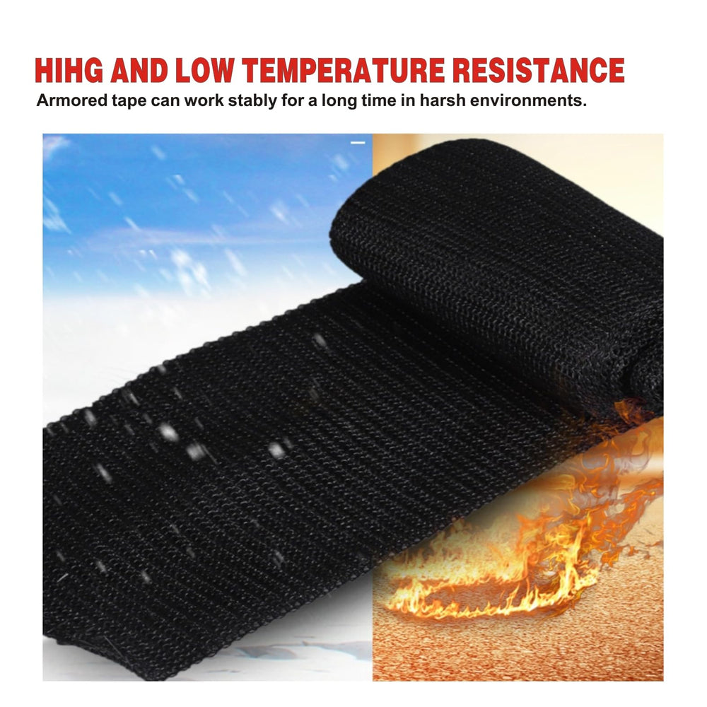 AMIZUHE fiberglass tape close-up reveals resin-impregnated fibers for strength.