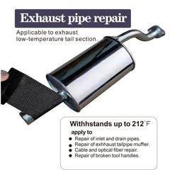 Water-activated curing demonstration on AMIZUHE tape for durable sealing.