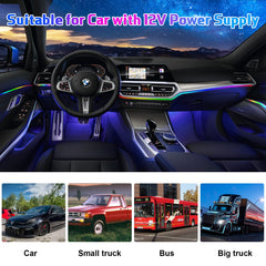 AMKI 6-in-1 ambient light kit offers versatile atmosphere options for daily drive.