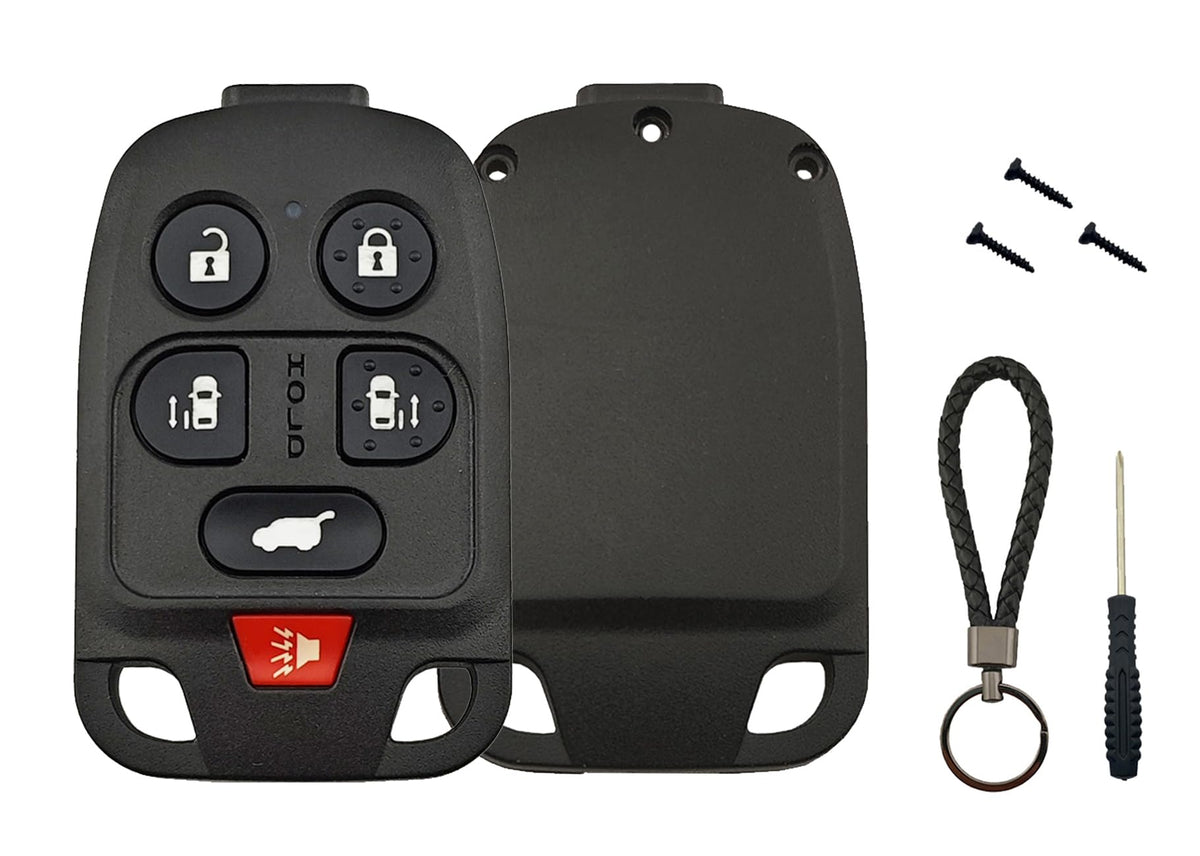 AMNEYER Odyssey key shell front view shows integrated design for easy installation.