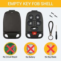 AMNEYER Odyssey key shell three-screws design for extra durability.