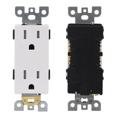 AMOMD Weatherproof RV outlet 15A 125V receptacle for outdoor use.