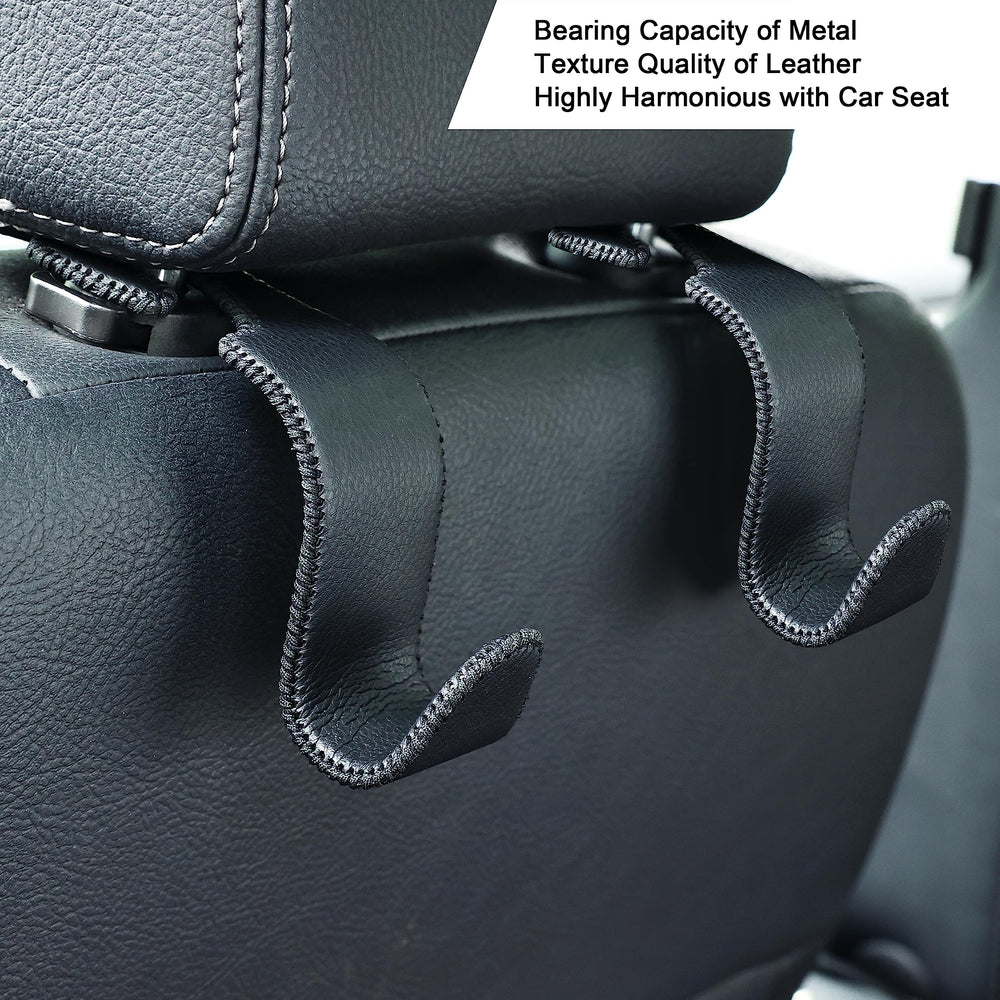 Amooca headrest hook easy-install design saves time.