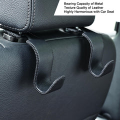 Amooca headrest hook easy-install design saves time.