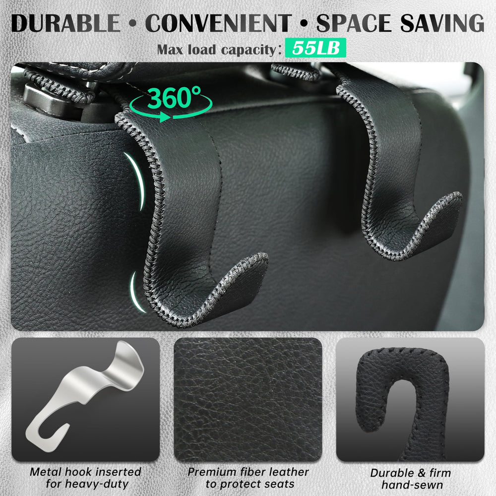 Amooca purse-hanging-solution keeps handbags organized and clutter-free.