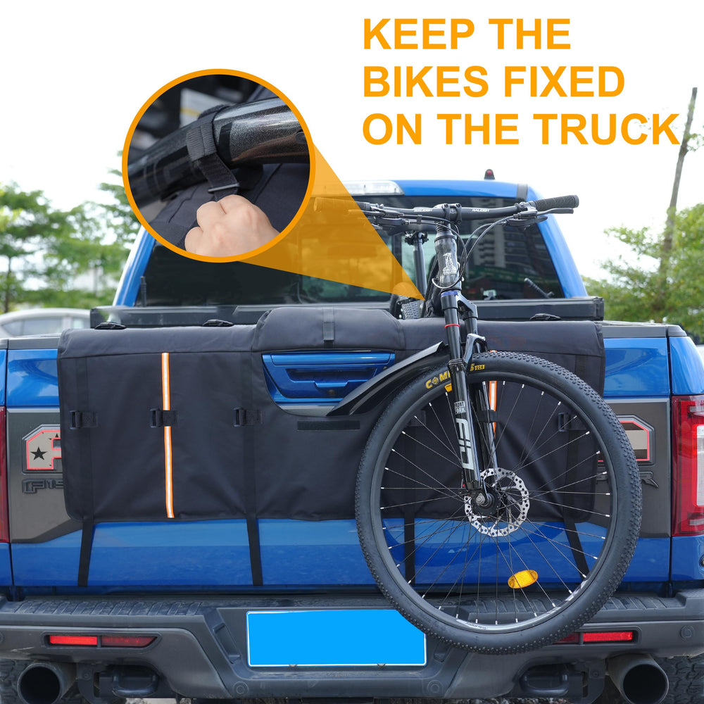 Amooca tool-pockets offer quick access to essential bike tools during transport.