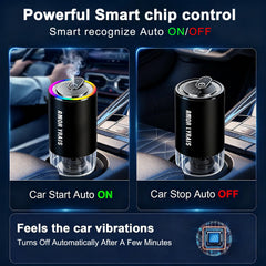 Amor Lyris RGB lights sync with music for a relaxing drive