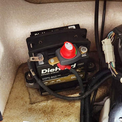 Ampper ABS plastic housing close-up showing rugged safety design