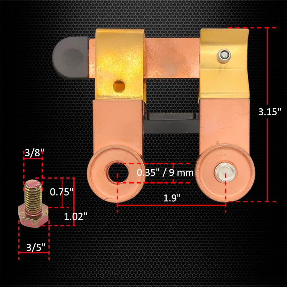 Ampper brass-bodied switch showing durable, corrosion-resistant construction.