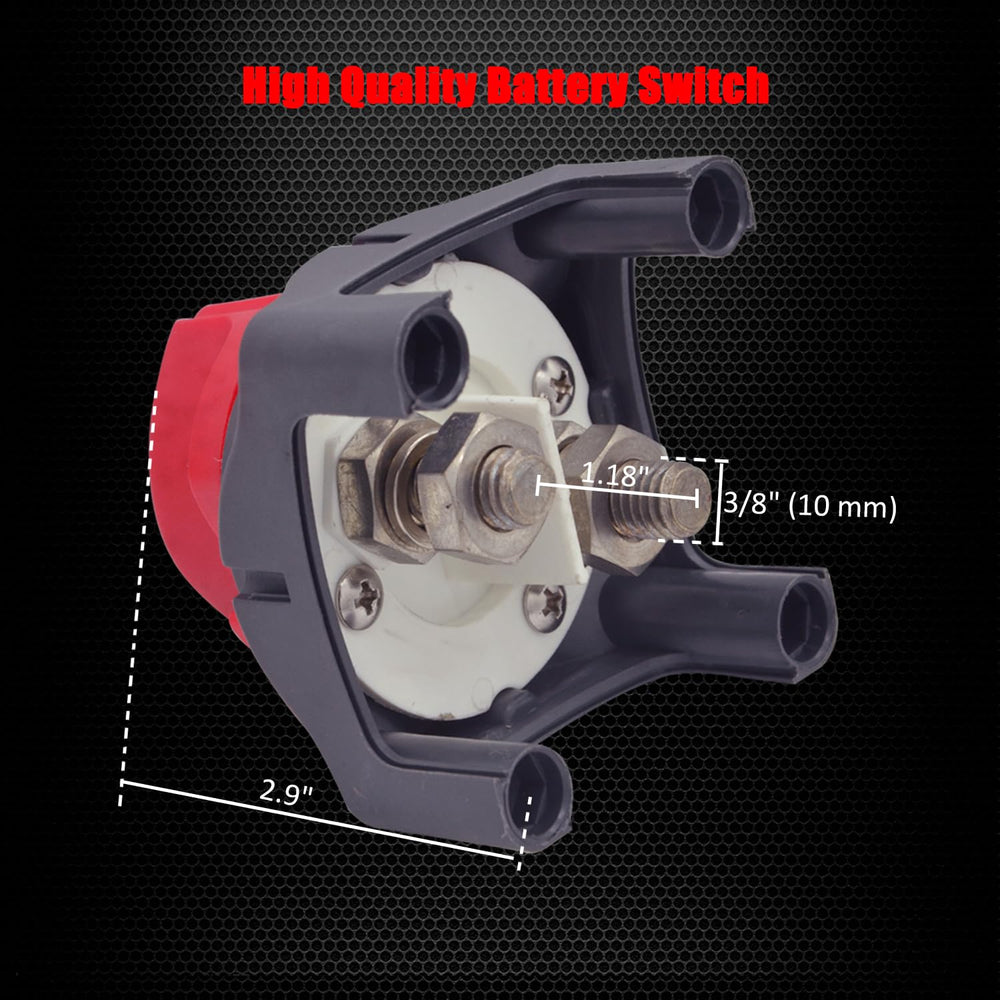 Ampper mounting kit includes bolts for straightforward installation.