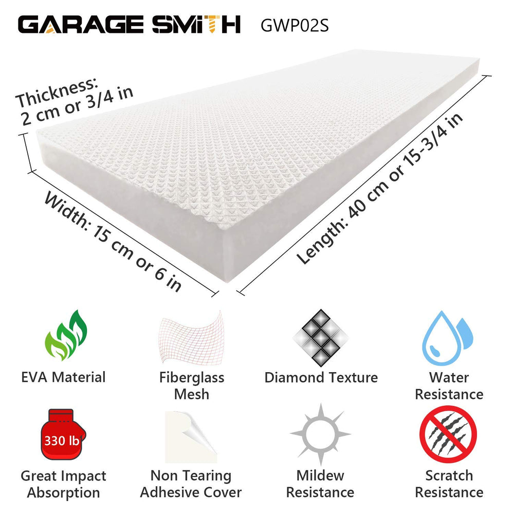 AMPULLA GWP02S fiberglass mesh adhesive back enables clean removal