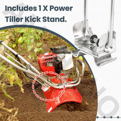 AMTHKNO Mantis compatibility kick stand, versatile support for tillers