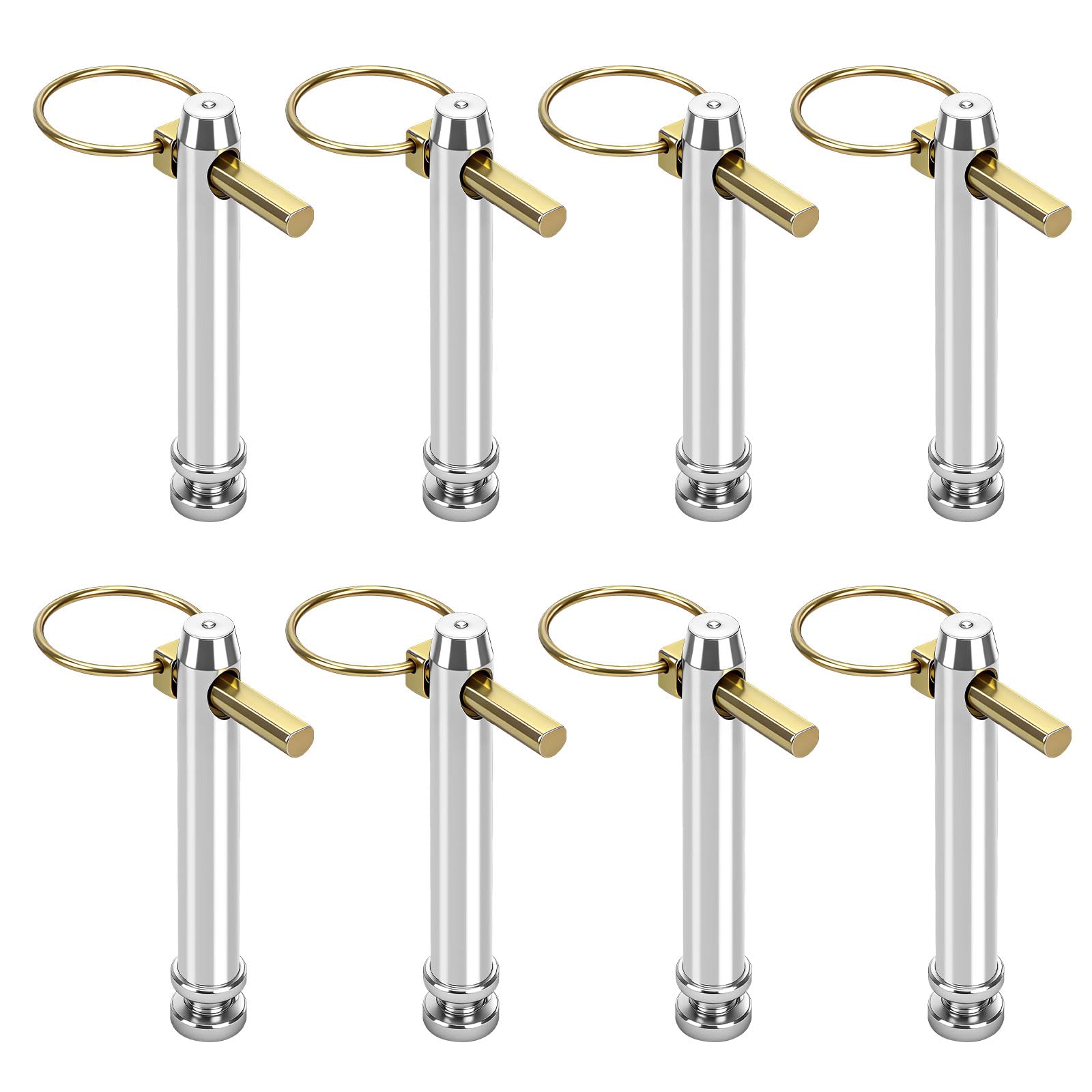 AMTHKNO S07070200 8-pack top link pin kit for Category 1 tractors improves hitch reliability