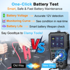 AMTIFO OBD2 scanner code reader quickly reads and clears check engine light codes.