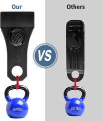 AMURS tarp clip features a powerful bite force for windy setups.