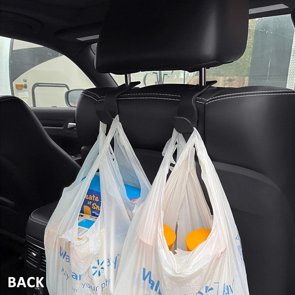 AMVOYOA interior car hook supports bottles and purses securely.