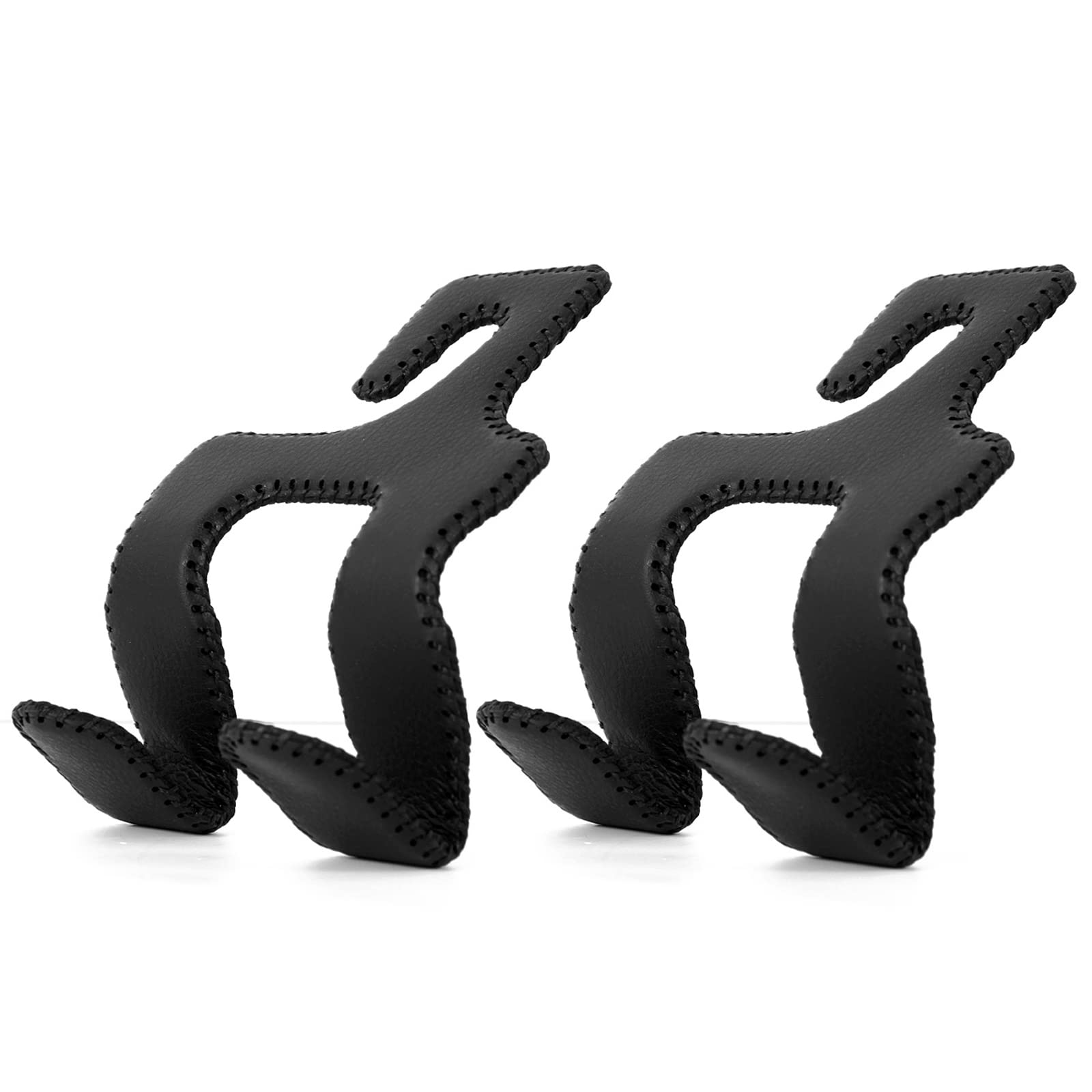 AMVOYOA car purse hook 2in1 in black provides extra internal storage