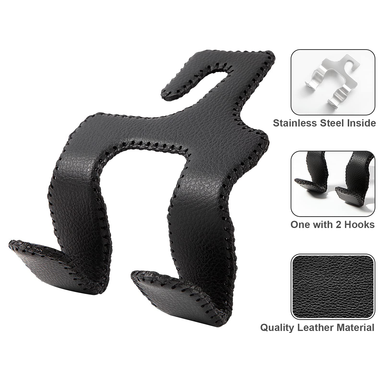 AMVOYOA hooks holding purses and clothes to prevent slipping