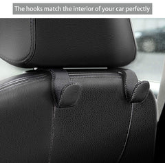AMVOYOA headrest hook easy-install at bottom of headrest for quick use