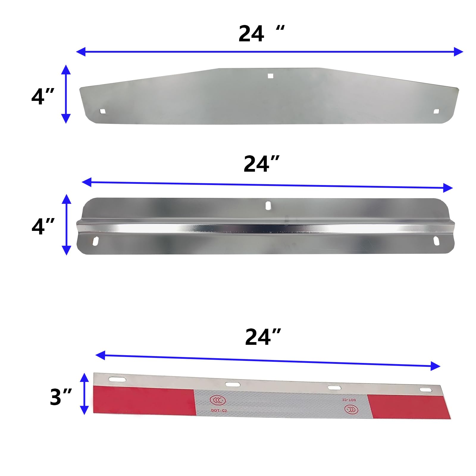 ANAQA close-up of 2mm stainless steel plates showing durable support