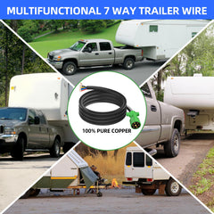 Anayguto brass terminals provide strong, low-resistance connections for trailer circuits.