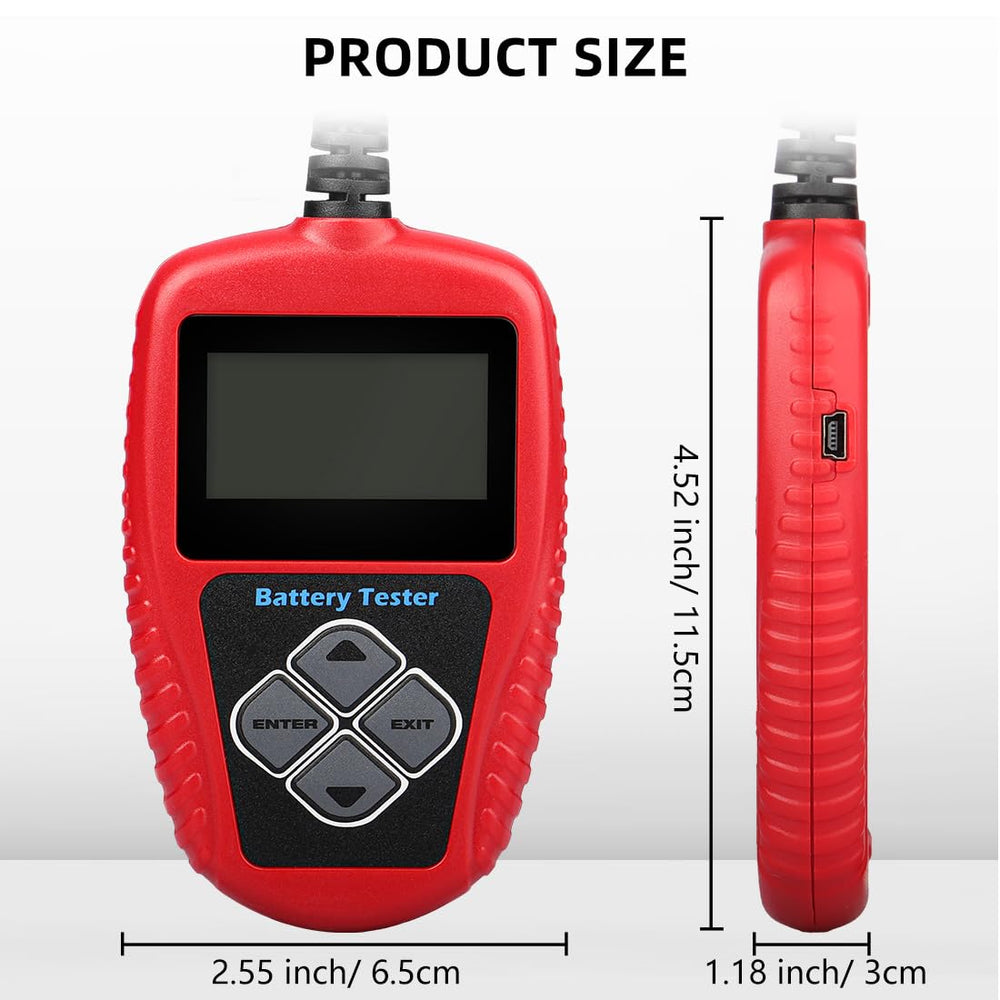 ANCEL BA101 testing procedure helps detect battery health before breakdowns
