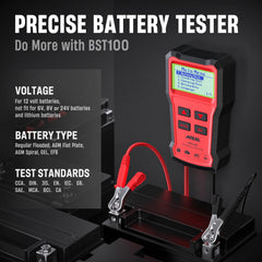 ANCEL BST100 performs battery health, cranking, and charging tests for proactive care.