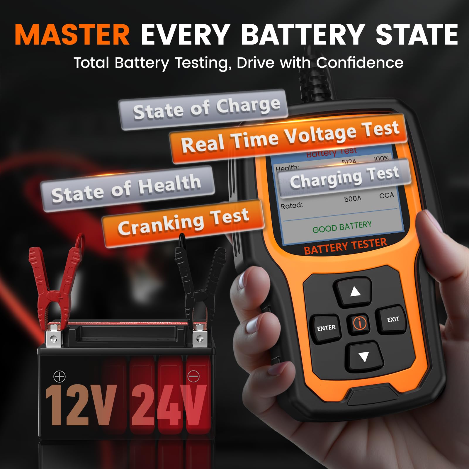 Cranking test reveals starter or alternator issues before costly repairs