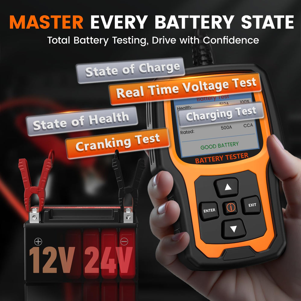 Cranking test reveals starter or alternator issues before costly repairs