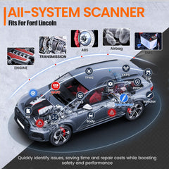 ANCEL FD500 battery registration guides Ford battery updates for longevity.