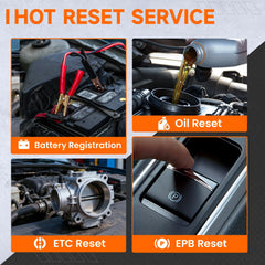 ANCEL FD500 EPB maintenance mode enables easy parking brake servicing.