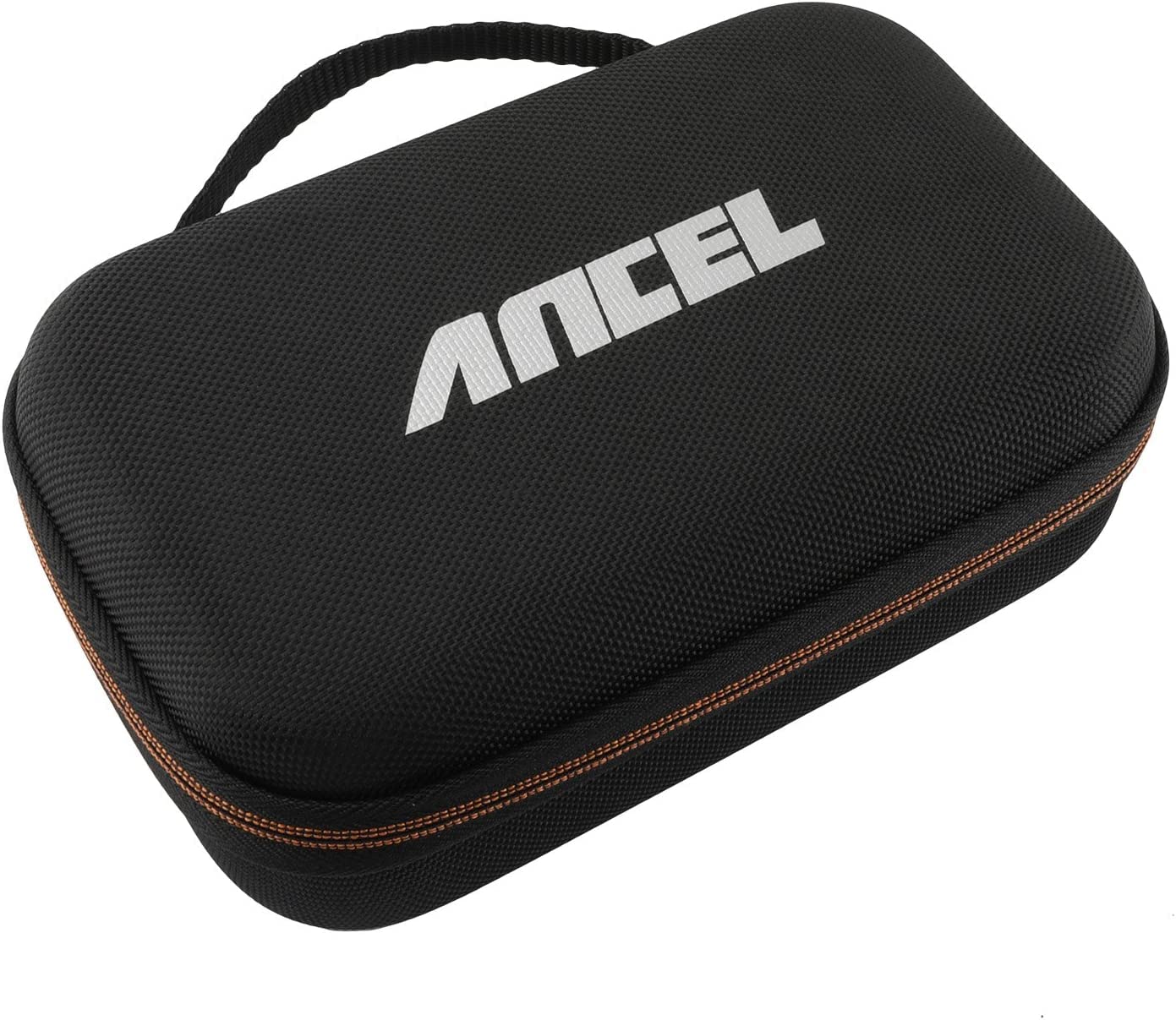 ANCEL closed case front view shows protective storage and easy identification