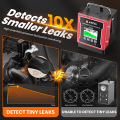 ANCEL L5000 built-in pump demonstrates portable power for on-site diagnostics.