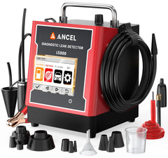 ANCEL L5000 front view with compact metal body ideal for shop use.