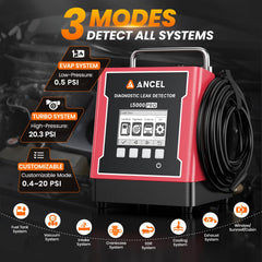 ANCEL L5000 PRO built-in pump in action delivering fast smoke generation