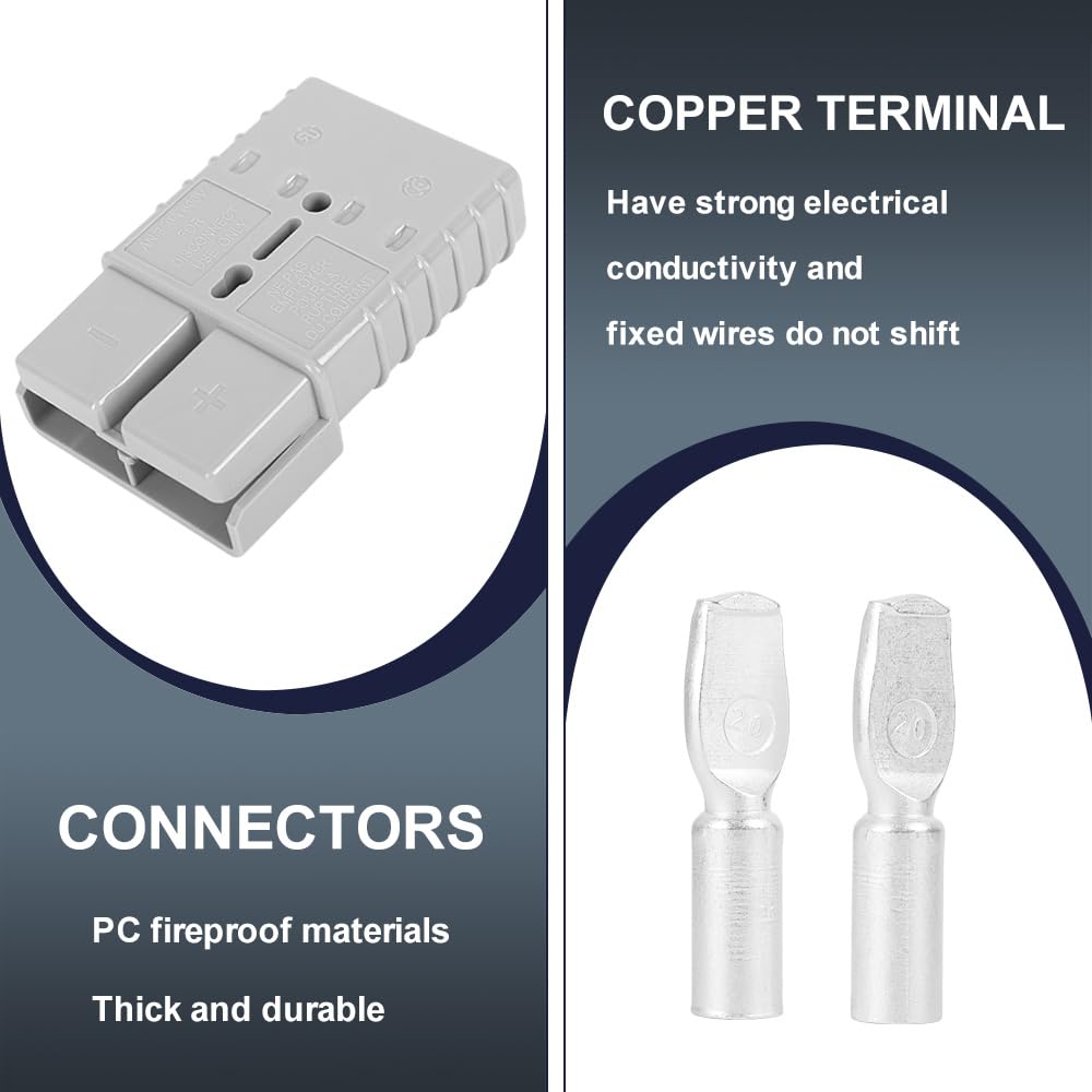 ANCHImsr 2/0 AWG cable compatible for heavy-duty recovery setups
