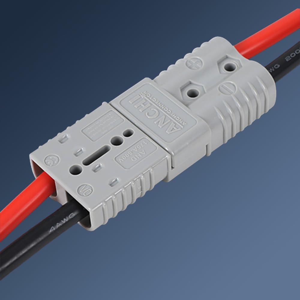 ANCHImsr jumper cable plug connect/disconnect for winch operations