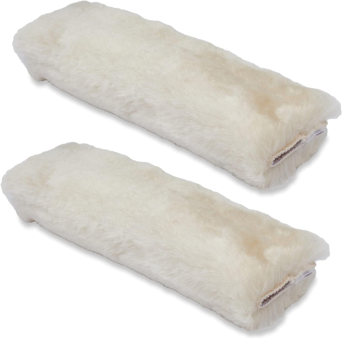 Andalus Brands Merino seat belt shoulder pads offer plush car-seat comfort.