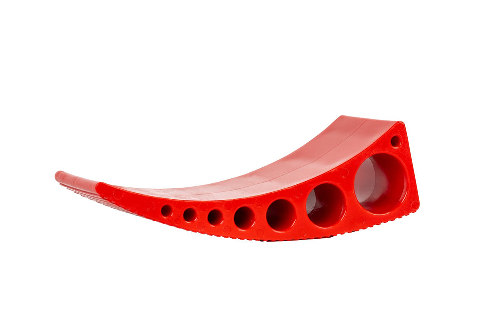 Andersen Hitches 3604-2 drive-on leveling in use for quick adjustment.