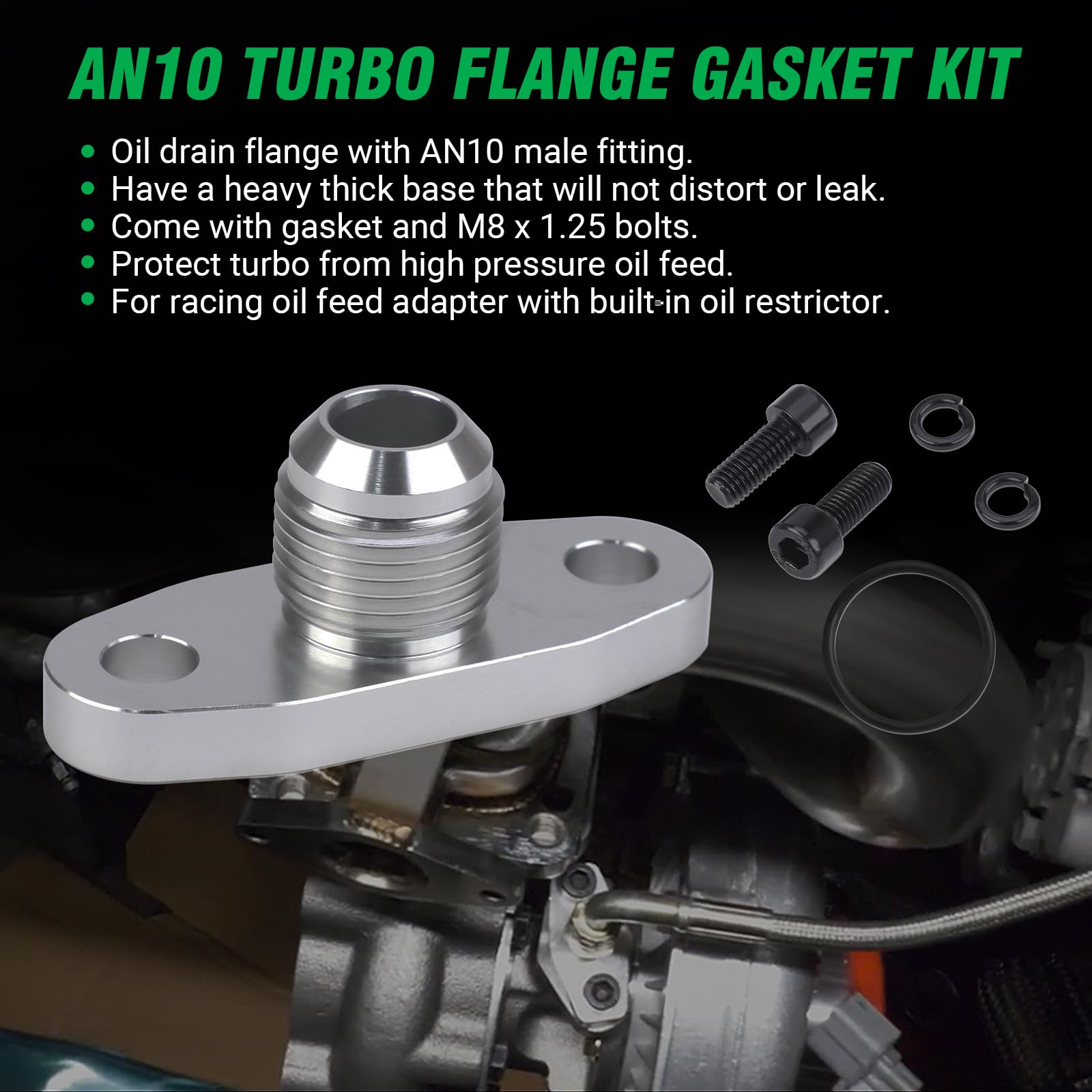 ANDO RACING T-6061 aluminum body emphasizes resilience and longevity.