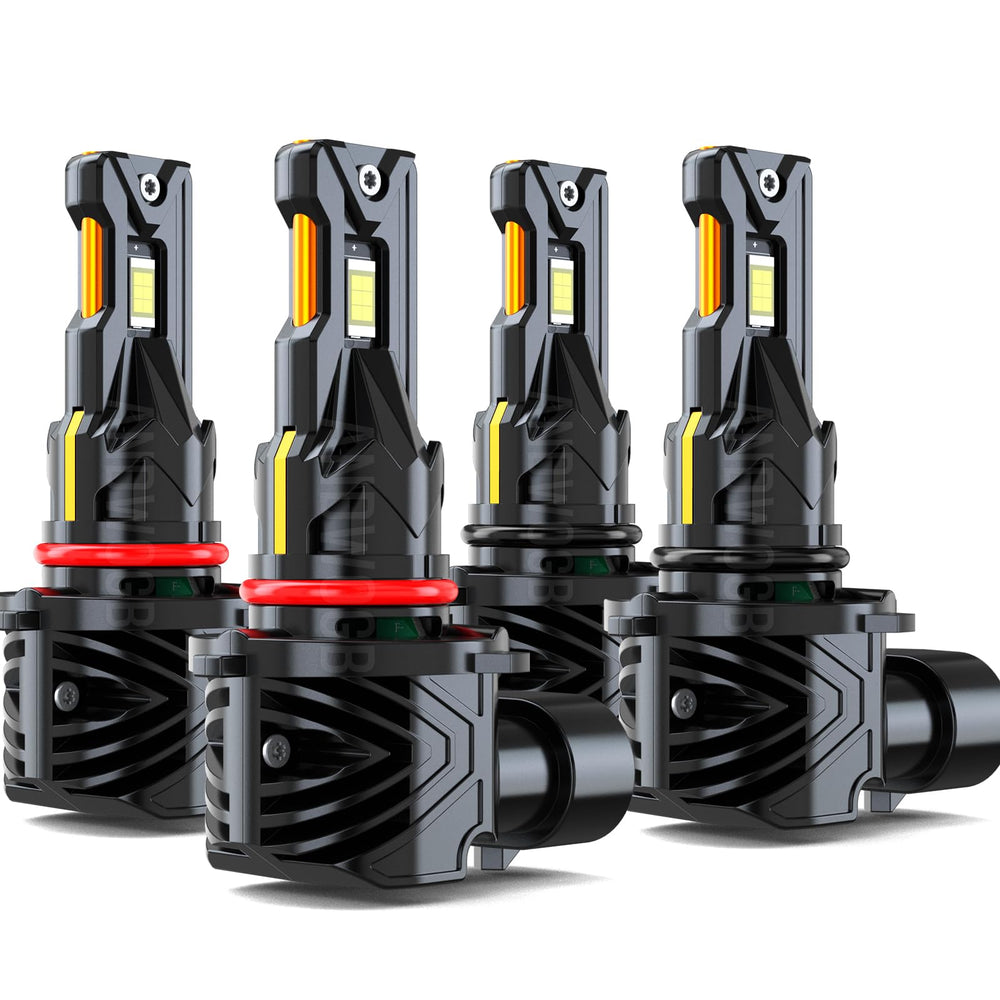 ANDWOGB Chevrolet S10 high-beam bulb delivers crisp 6000K light for safer night driving