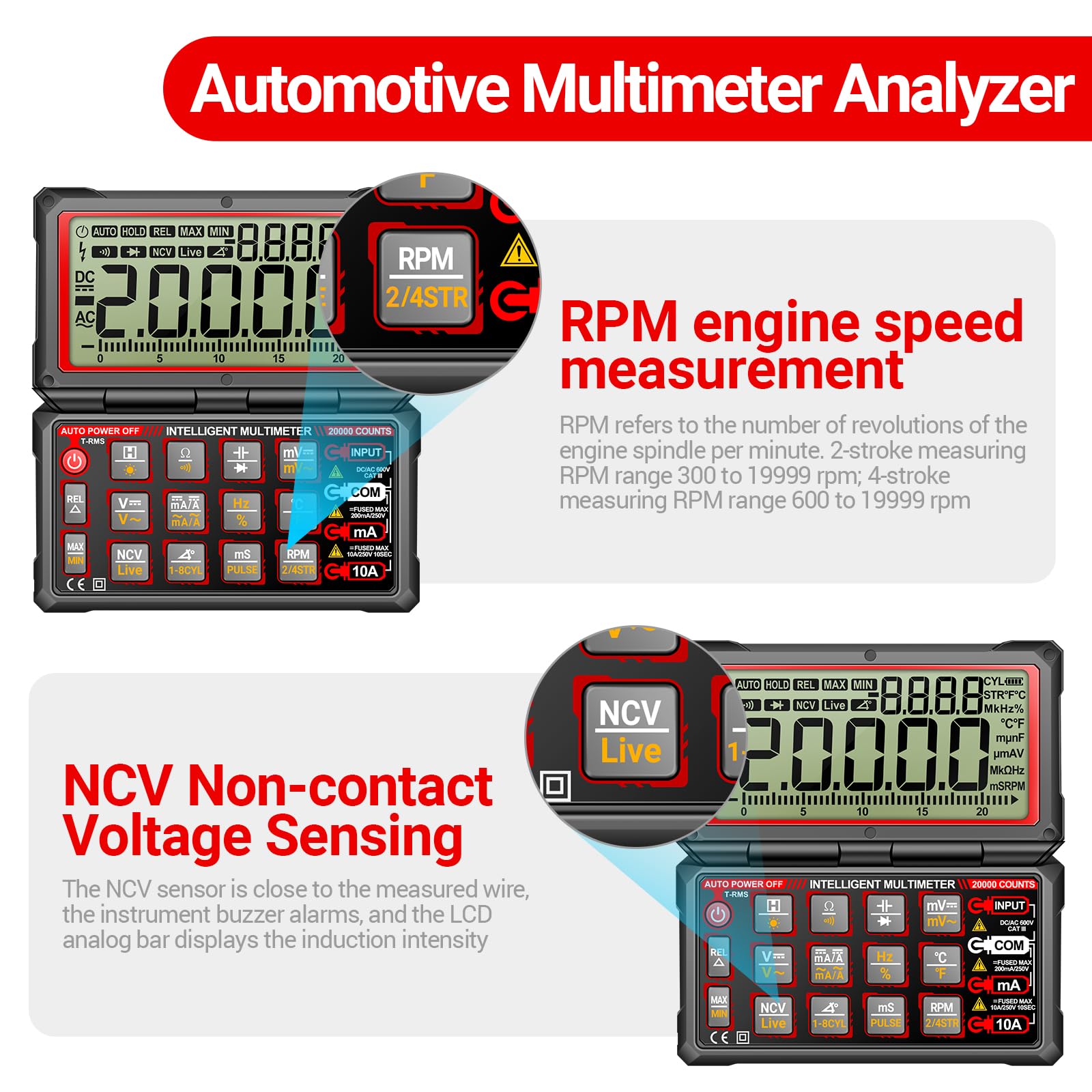 ANENG 623 accessories kit for immediate setup and testing
